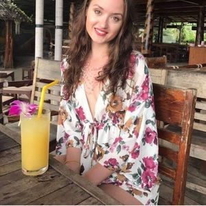 Floral summer Romper/ Jumpsuit